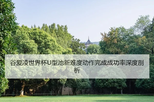 谷爱凌世界杯U型池新难度动作完成成功率深度剖析